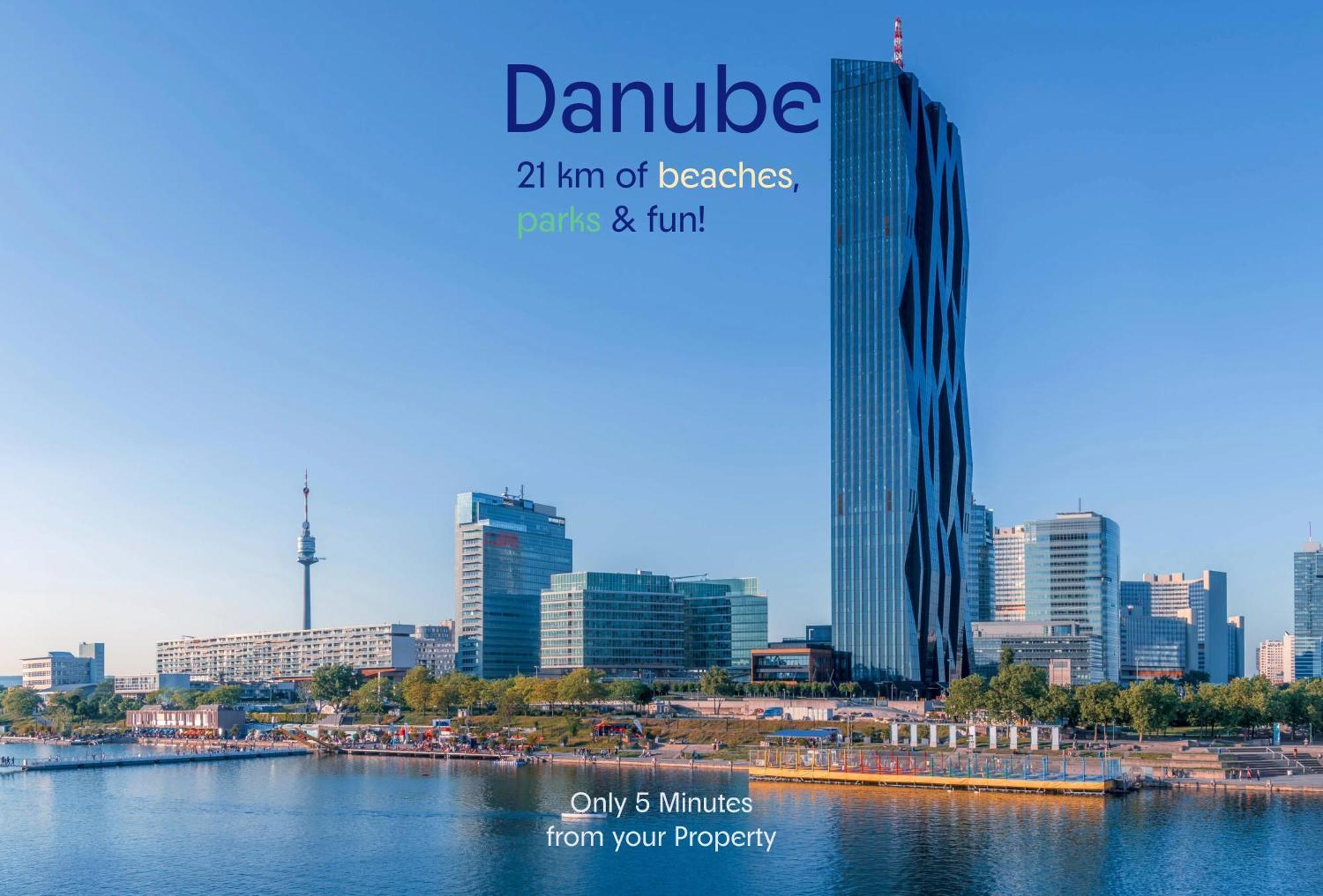 Comfy 3Br Shared Apartment - U6 Subway, Danube & Millenium City Wien Exterior foto